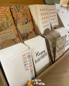 idées cadeaux carte graines à planter