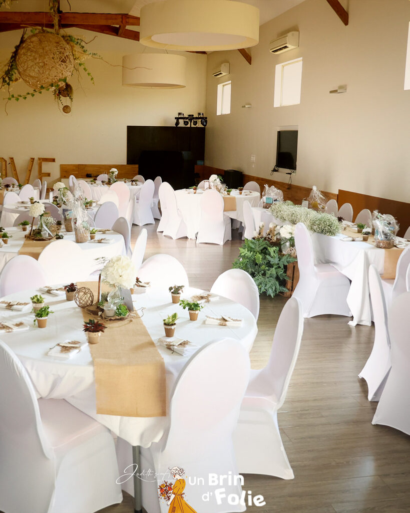 décoration fleurs mariage